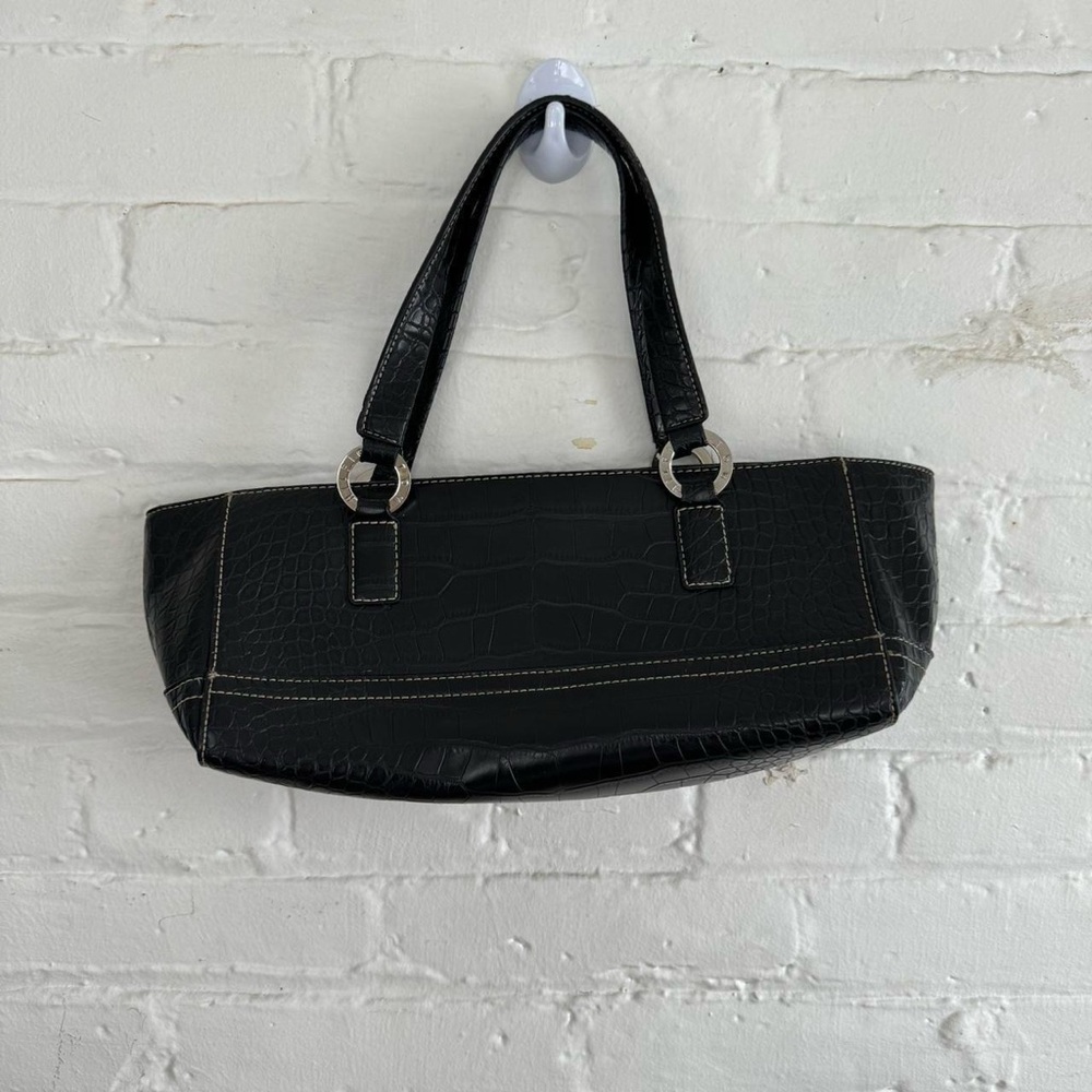 Vintage Y2K Tommy Hilfiger Black Mini Crescent Bag